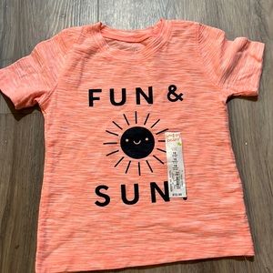 Jumping beans unisex Fun & Sun Graphic Tee NWT 18 months